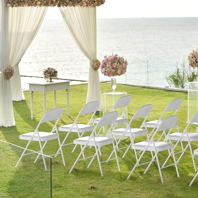 VINGLI 6 Pack Folding Chairs - Image 6
