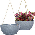 12 Inch 2 Pack Large Hanging Planters by SwinDuck