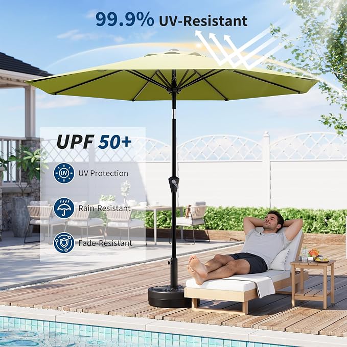 Garvee 9FT Patio Umbrella - Image 5