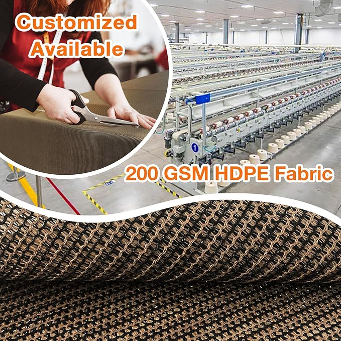 Artpuch Outdoor Pergola Shade Cover 4x21 FT Sun Shade Cloth - Image 2