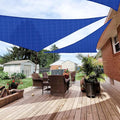 Patio Paradise 2' x 2' x 2' Sun Shade Sail Triangle Canopy Shade Cloth Fabric by Patio