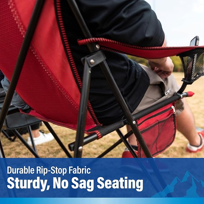 Kijaro Dual Lock Portable Camping Chair - Image 12