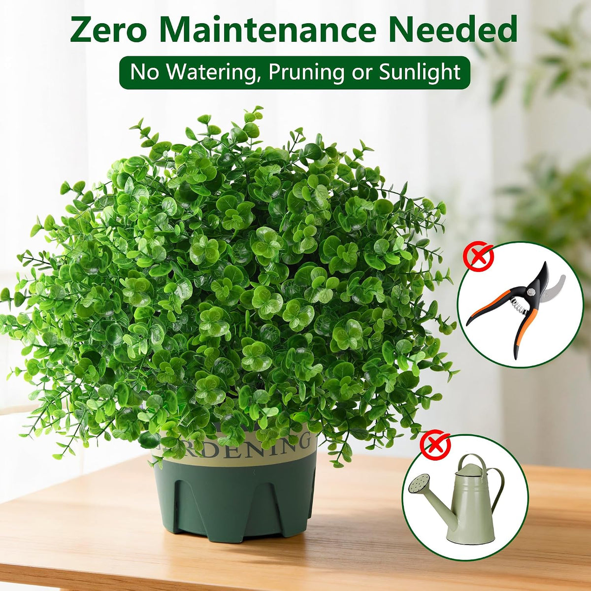 2 Pack Artificial Boxwood Topiary Trees Fake Plants for Outdoor Front Porch | UV-Resistant, Faux Realistic Greenery Potted Bushes with Pots for Front Door, Porch, Farmhouse, Garden Decor