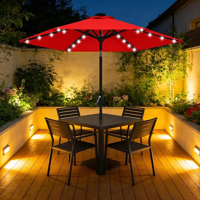 ABCCANOPY Durable Solar Led Patio Umbrellas - Image 9