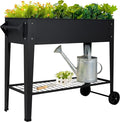 Elevate 32" Tall Raised Garden Bed Outdoor by LEETOLLA