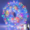 400FT Extra Long Multicolor String Lights, LED Waterproof Fairy Lights with Remote & Timer, Dimmable Seasonal Decorative Lighting for Christmas, Wedding, Party, Garden, Patio