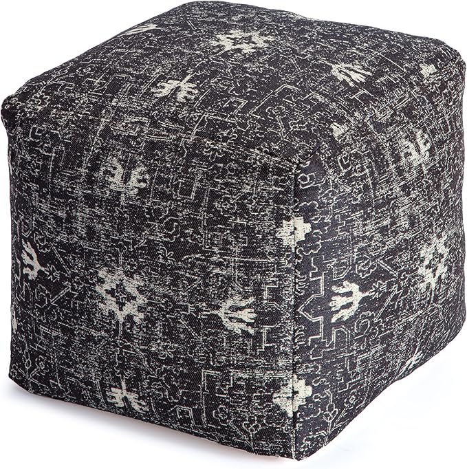 Anji Mountain 100% Handmade & Handcrafted Comfortable Home Décor Pouf Ottoman by AnjiMountain