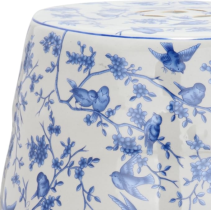 Safavieh ACS4514A Safavieh Castle Gardens Collection Glazed Ceramic Birds - Image 7