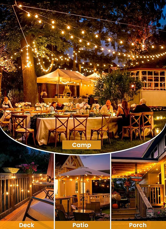 Brightown 208FT Solar String Lights Outdoor - Image 8