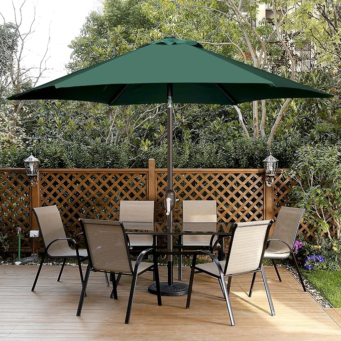 Blissun 7.5 ft Patio Umbrella, Yard Umbrella, Outdoor Market Umbrella - Image 7