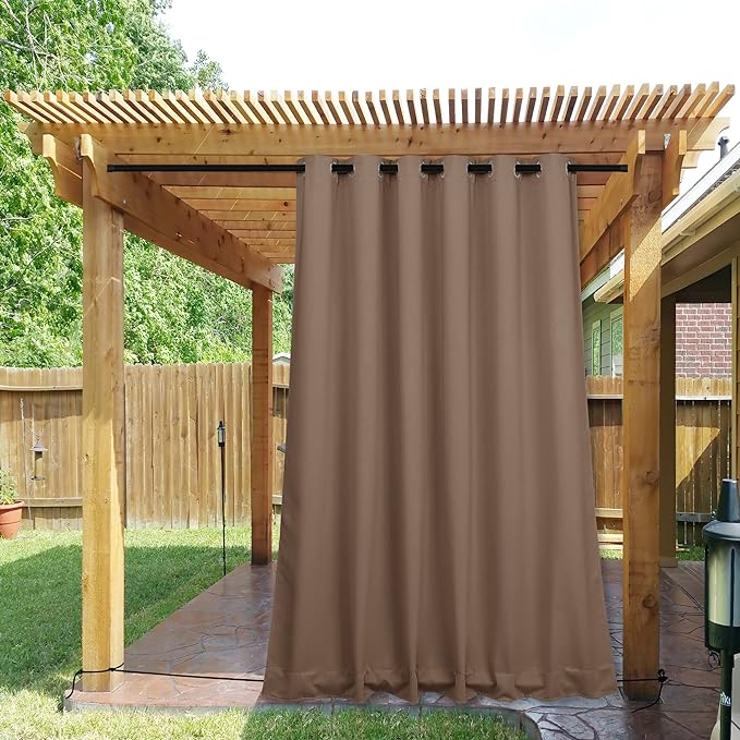 NICETOWN 2 Panels Outdoor Curtains by NICETOWN