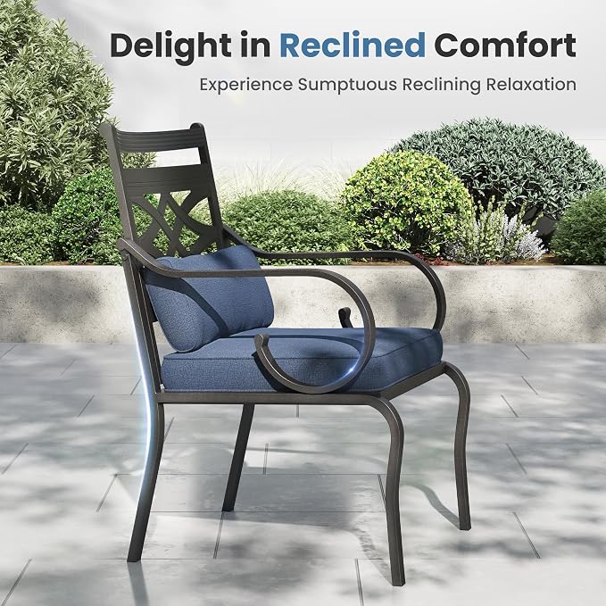 PHI VILLA 7 Pieces Outdoor Dining Set - Image 3