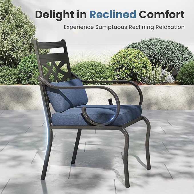 PHI VILLA 7 Pieces Outdoor Dining Set - Image 2