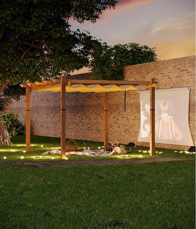 10 x 13 ft Aluminum Pergola - Image 5