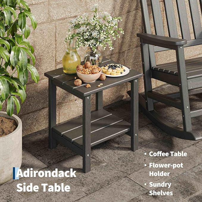HDPE Rocking Chair Outdoor Set of 2 - Image 4