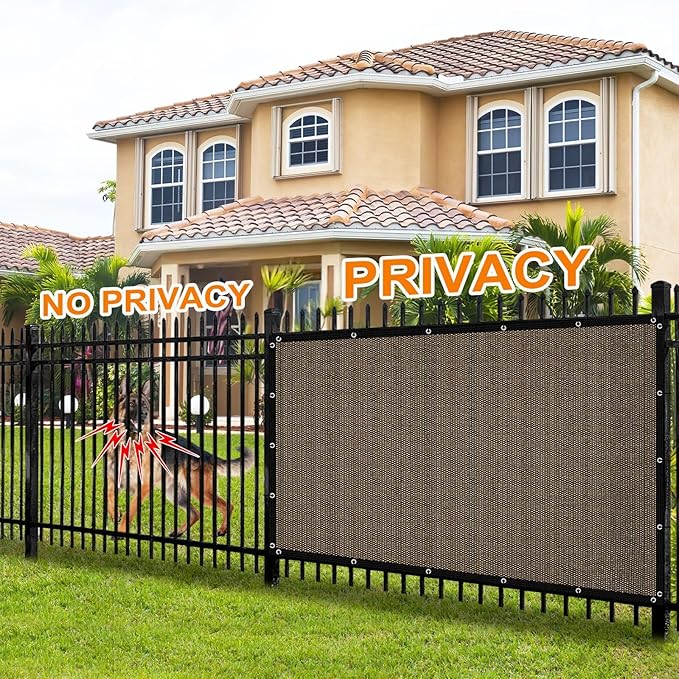 Artpuch 90% Sun Shade Cloth, 8 x 12 FT Pergola Shade Cover Canopy - Image 5