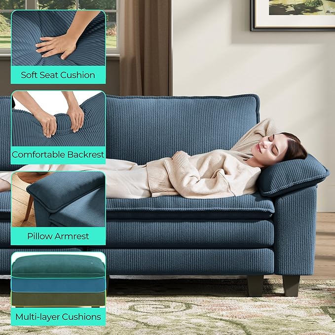 LINSY HOME Modular Sectional Sofa - Image 4