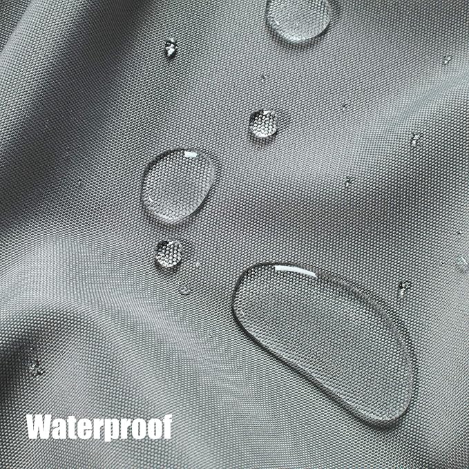BONZER Outdoor Curtains for Patio Waterproof Thick Privacy Wide Grommet Light - Image 3