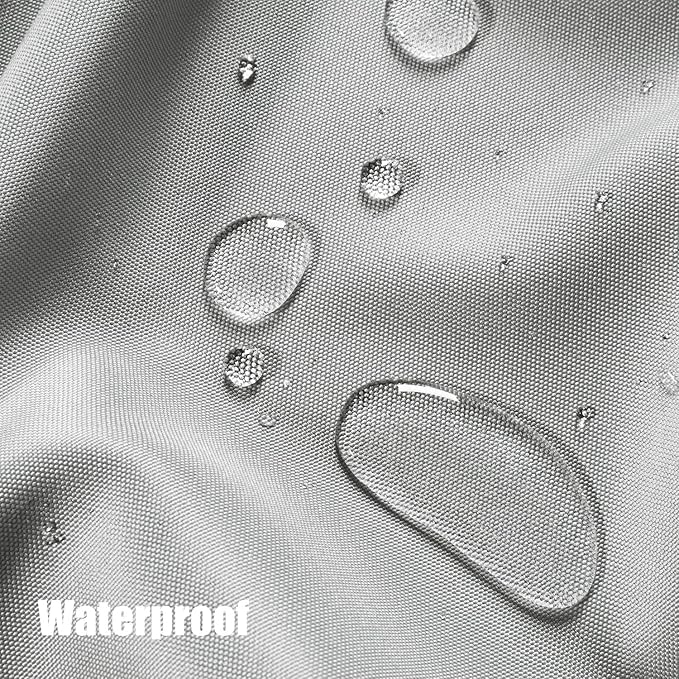 BONZER Outdoor Curtains for Patio Waterproof Thick Privacy Grommet Light - Image 3
