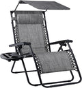 Best Choice Products Folding Zero Gravity Outdoor Recliner Patio Lounge Chair by BestChoiceProducts