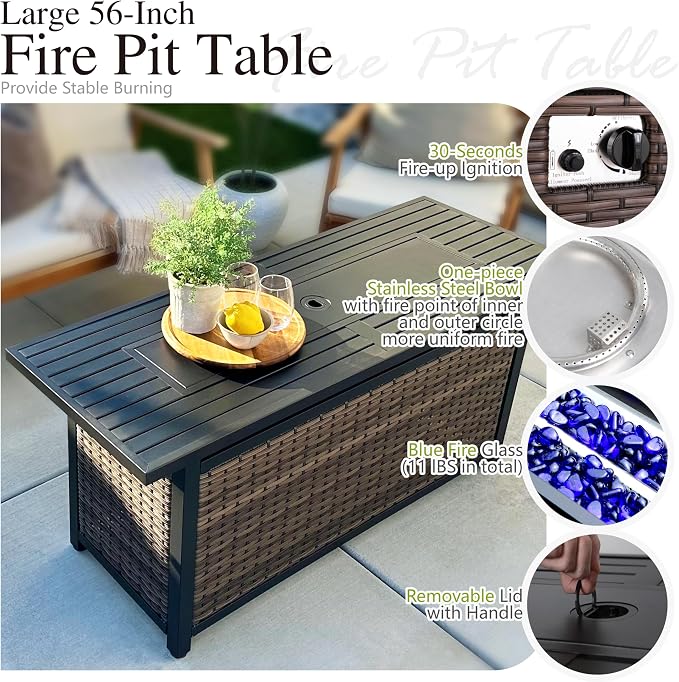 Sophia & William Patio Furniture Set - Image 5