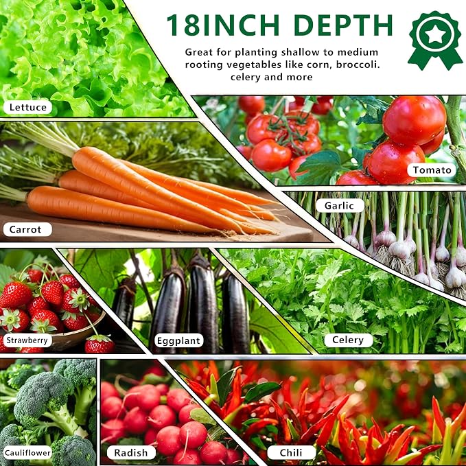 12x4x1.5FT Galvanized Raised Garden Bed, Vegetable Boxes-Rectangle Metal Flower - Image 5