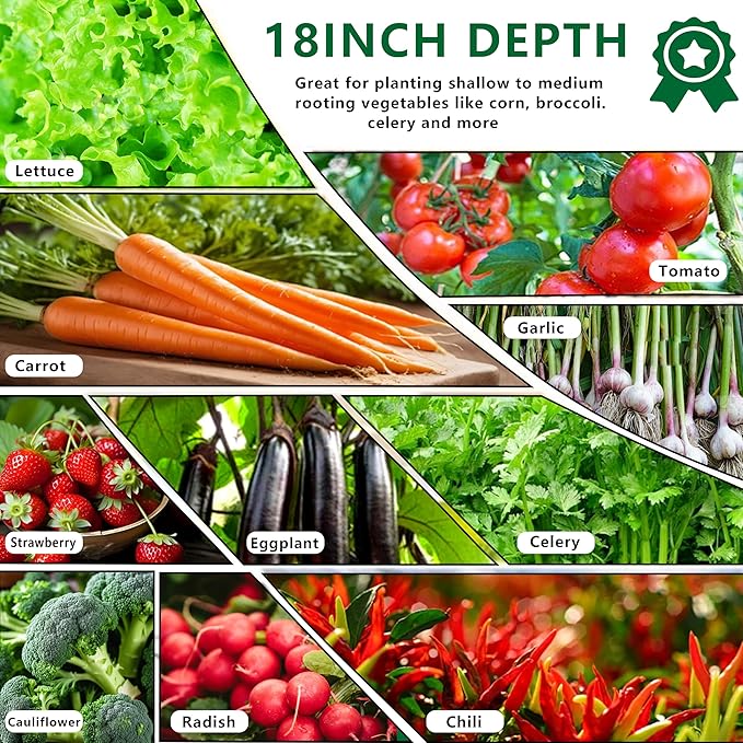 12x2x1.5FT Galvanized Raised Garden Bed, Vegetable Boxes-Rectangle Metal Flower - Image 5