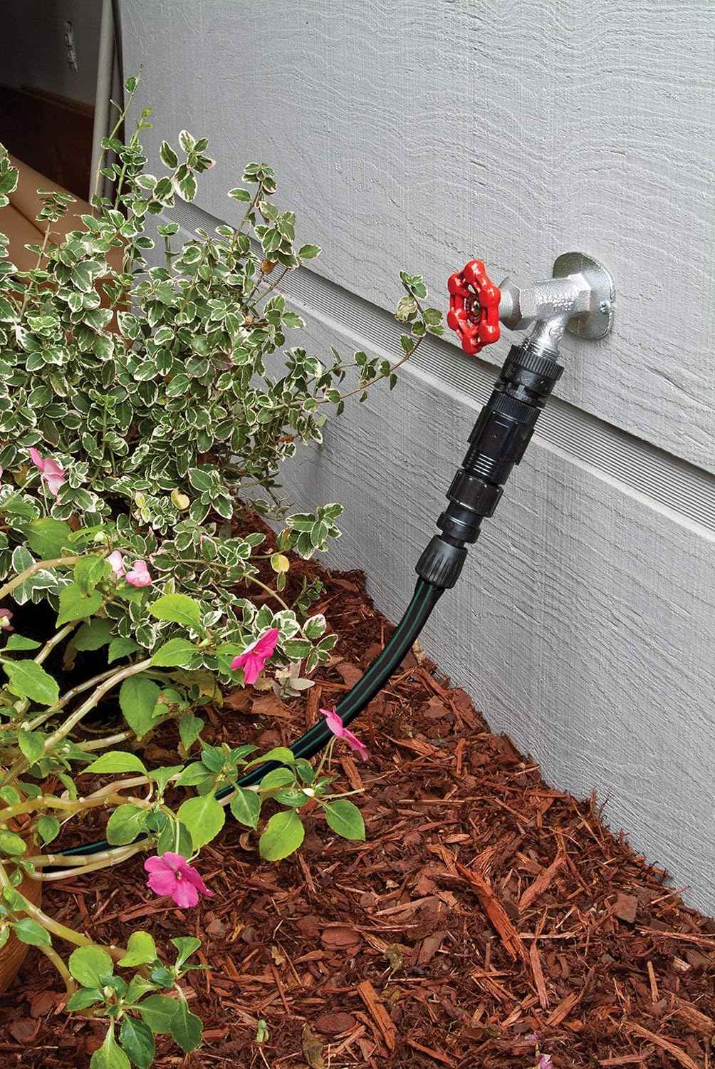 Rain Bird FCKIT-1PK Drip Irrigation Faucet Connection Kit, 1/2" Tubing