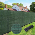 UPGRADE Privacy Fence Screen 4'x61' Dark Green Outdoor 90% Visibility Blockage by UPGRADE