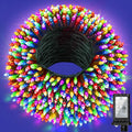 240FT Christmas Lights Outdoor, 750 LED Christmas Tree Decoration Lights with 12 Modes & Timer Memory, Dimmable Plug In Waterproof LED Xmas Light for Yard Trees Wedding Party Holiday Multicolor